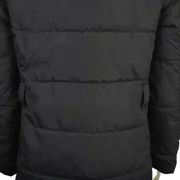 J.Crew Mercantile Long Puffer  Coat Winter Jacket Black Size Small - Picture 7 of 12